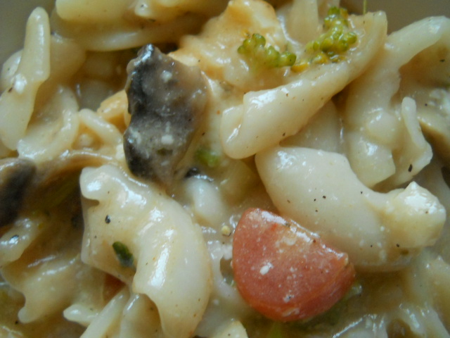 Pasta in White Sauce