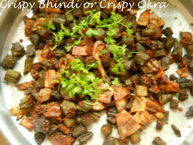 Crispy Bhindi or Crispy Okra