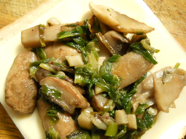 Garlic Mushrooms on Toast - Quick recipes for Bachelors