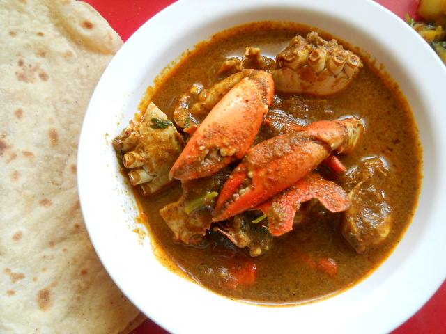 Mummy Special Crab Curry - Indian Crab Curry