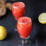 Watermelon Juice Recipe, How to make Watermelon Juice with Ginger | Stepwise