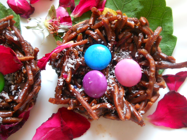 Easter Egg Nest Recipe, Homemade Easter Egg Nest Recipe | Easter Recipes