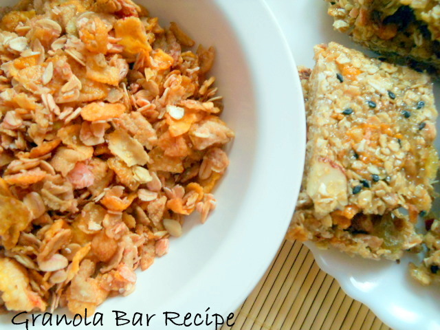 Soft granola bar recipes