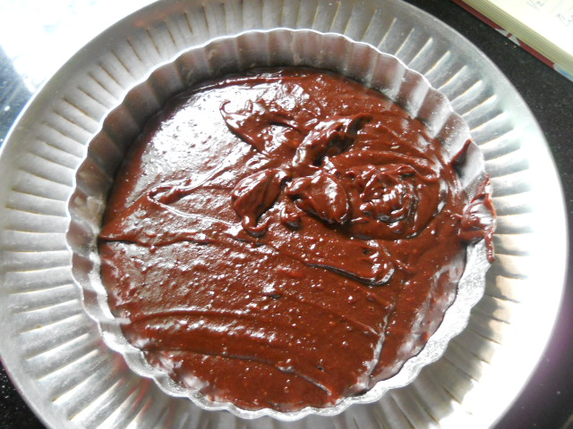 Eggless Moist Chocolate Cake