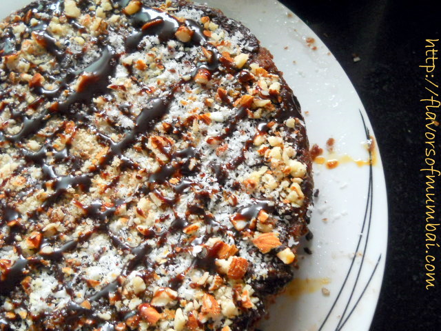 Eggless Chocolate Truffle Cake