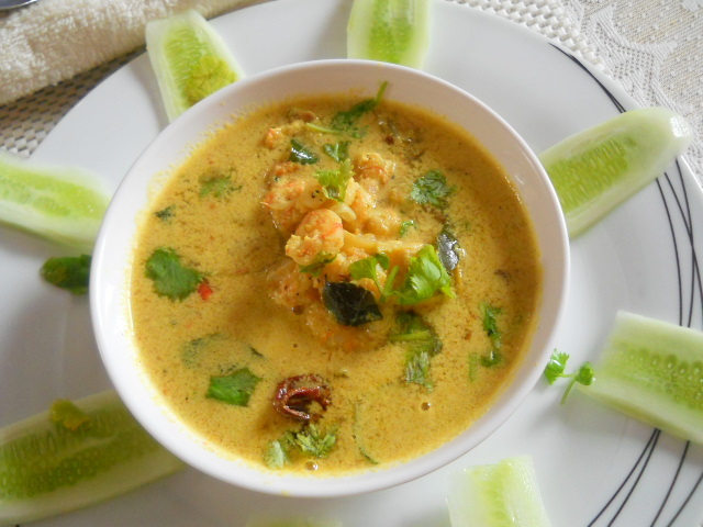 Prawns Curry in Coconut Milk