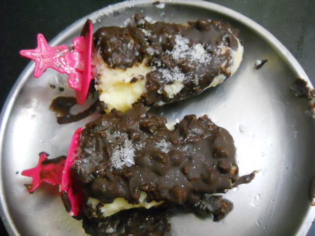 My 200th Post-Homemade ChocoBar Icecream