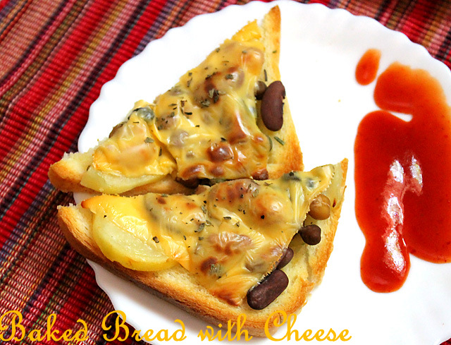 Baked Bread with Chees