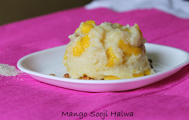 Mango Sooji Halwa