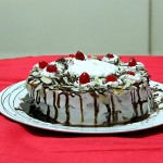 Eggless Black Forest Cake Recipe, How to make Eggless Black Forest Cake
