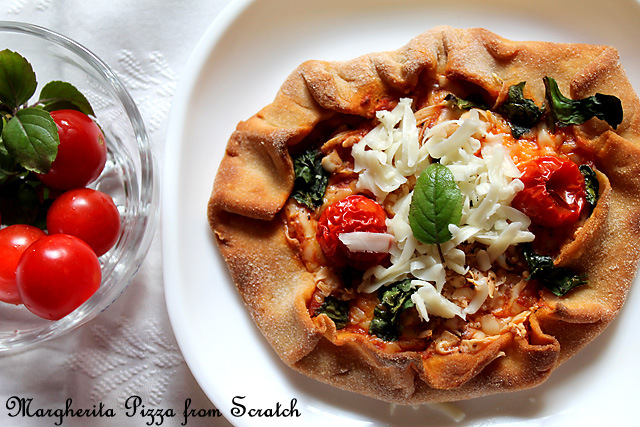 Margherita Pizza from Scratch