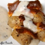 Baked Cheese Stuffed Gnocchi