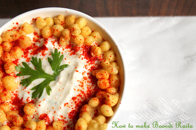 How to make Crispy Boondi Raita