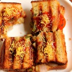 Mumbai Masala Toast Sandwich, Veg Masala Toast Sandwich Recipe