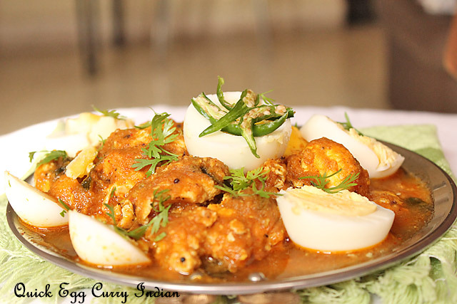 Quick Egg Curry Indian Quick Egg Curry Indian