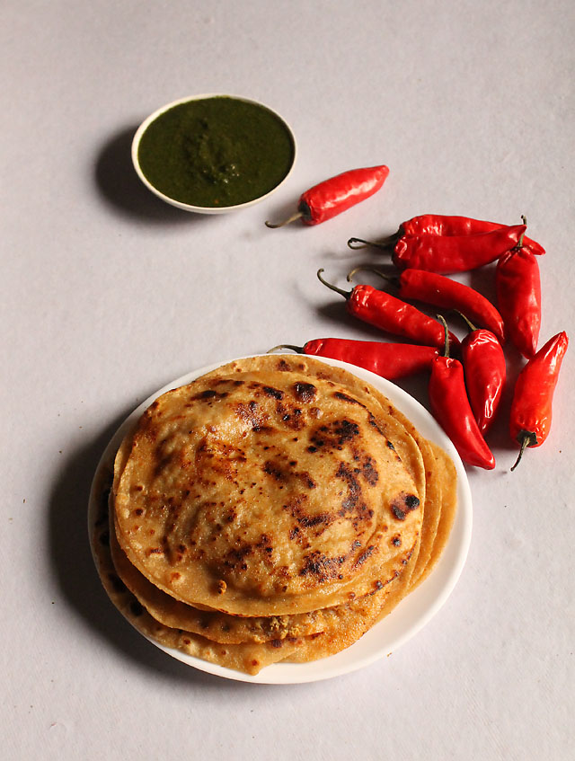 Chicken Keema Paratha – Indian Bread stuffed with minced chicken