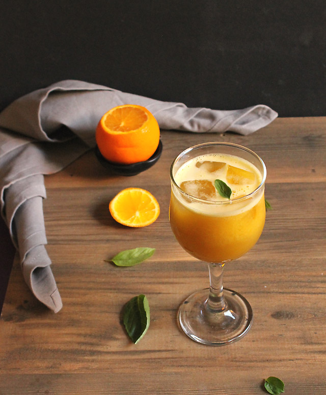 Orange Basil Juice 