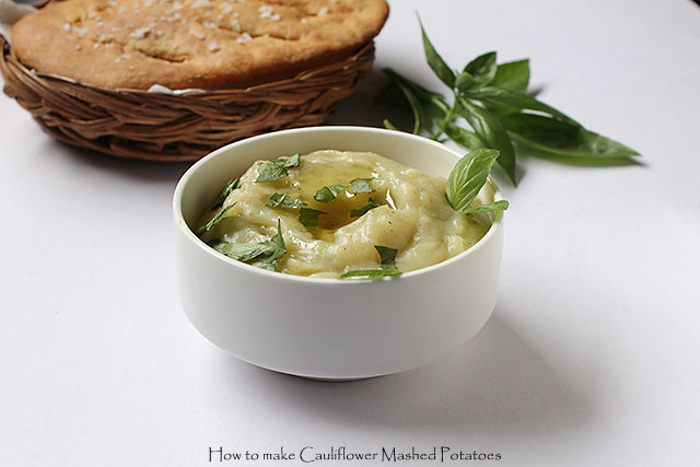 How to make Cauliflower Mashed Potatoes