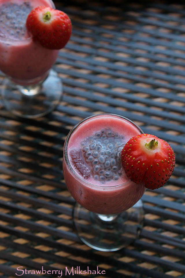 Strawberry Milkshake Recipe, How to make Strawberry Milkshake Recipe | Beverages