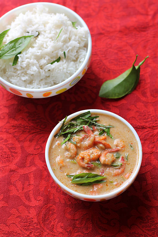 Thai Red Prawn Curry Recipe 