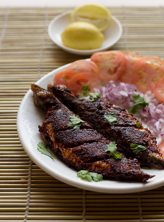 Fish Recheado Masala Recipe, Mackerel Fish Recheado Masala Recipe | Goan Masala Recipes