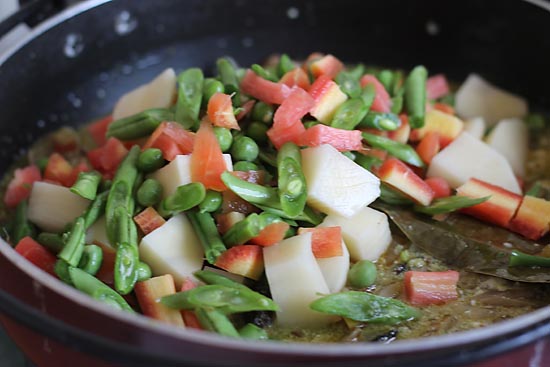 Vegetable Pulao Recipe 