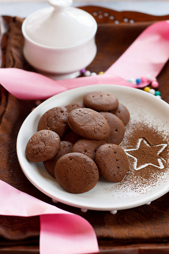 Eggless Chocolate Cookies Recipe, How to make Eggless Chocolate Cookies Recipe