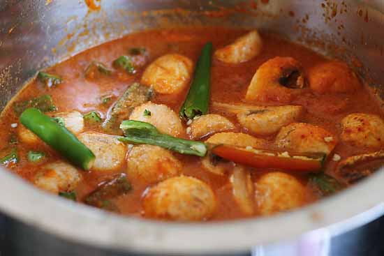 Vegetable Curry Recipe 