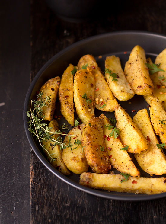Potato Wedges (easy & healthy)
