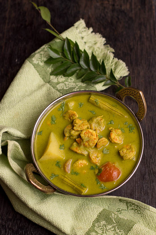 Green Prawn Curry recipe 