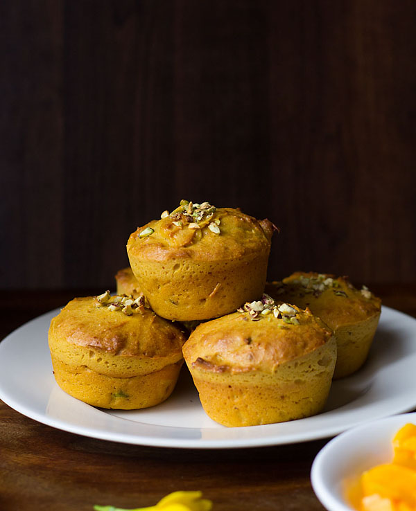 eggless mango muffins recipe