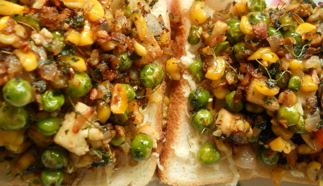 Toasted Paneer Sandwich – Veg Toast