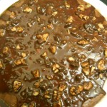 Eggless Chocolate Cheesecake – Chocolate Cheesecake with Nutella