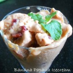 Banana Papaya Icecream, How to make Banana Papaya Icecream Recipe