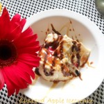 Eggless Custard Apple Icecream with Caramelized Nuts