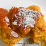 My Sunflame Pudding – Coconut Mango Vanilla Pudding