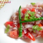 Instant Onion Tomato Salad, Onion Tomato Salad Recipe | Salad Recipe