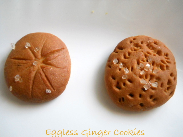 Eggless Ginger Cookies, How to make Eggless Ginger Cookies Recipe | Eggless Recipes