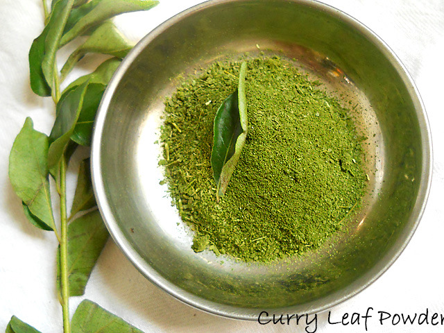 Homemade Curry Leaf Powder, How to make Curry Leaf Powder