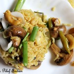 Mushroom Pilaf Indian, How to make Mushroom Pilaf or Pulao Recipe