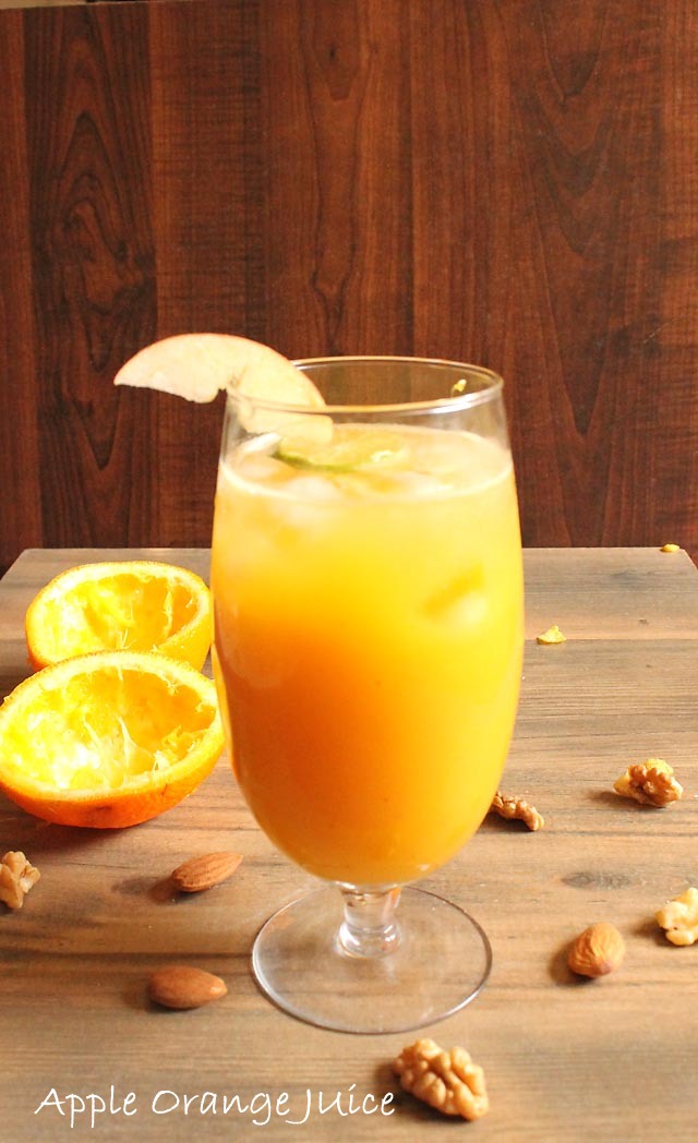 Apple Orange Juice Recipe, How to make Apple Orange Juice Recipe