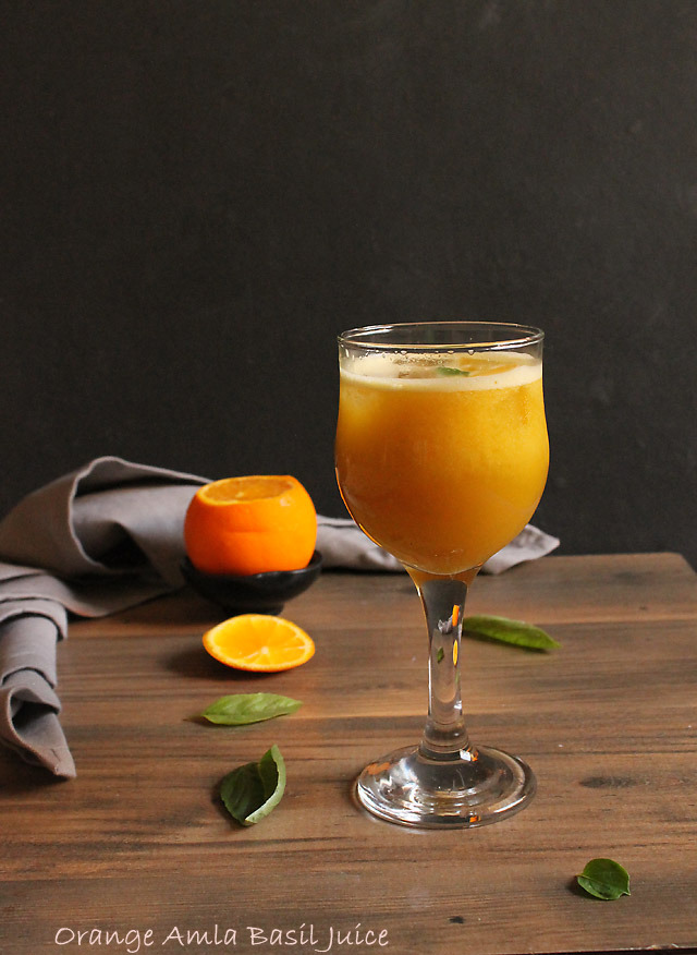 Orange Basil Juice