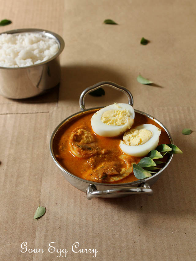Goan Egg Curry Recipe, How to make Goan Egg Masla Curry Recipe