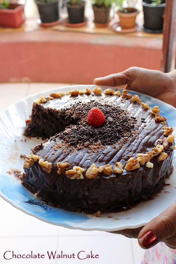 Chocolate Walnut Cake 21