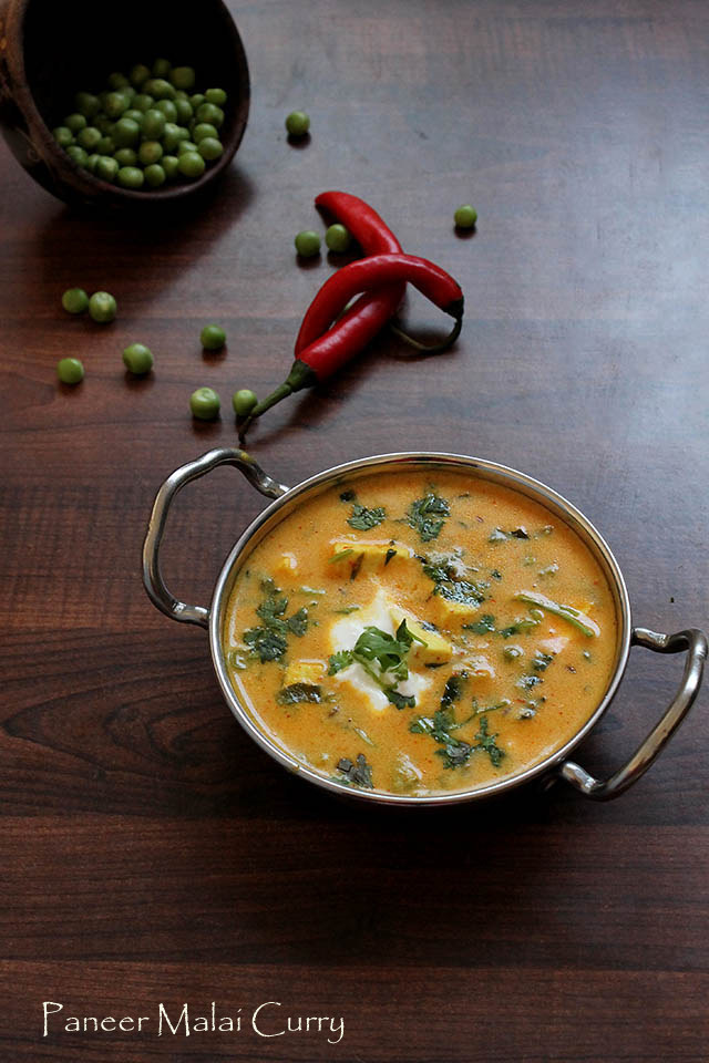 Paneer Malai Curry Recipe – How to make Paneer Malai Curry Recipe
