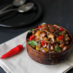 Mushroom Chili Fry Recipe, How to make Goan Mushroom Chili Fry | Mushroom Stir Fry