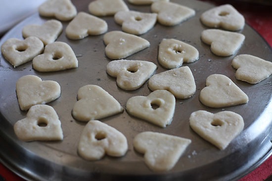 Eggless Jam Filled Cookies Recipe 