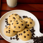 Eggless Chocolate Chip Cookies (step by step)