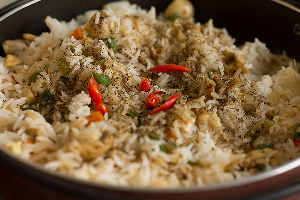 Mushroom Fried Rice Recipe