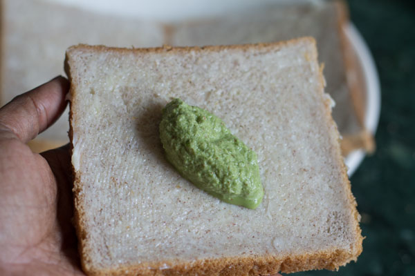 green chutney sandwich recipe